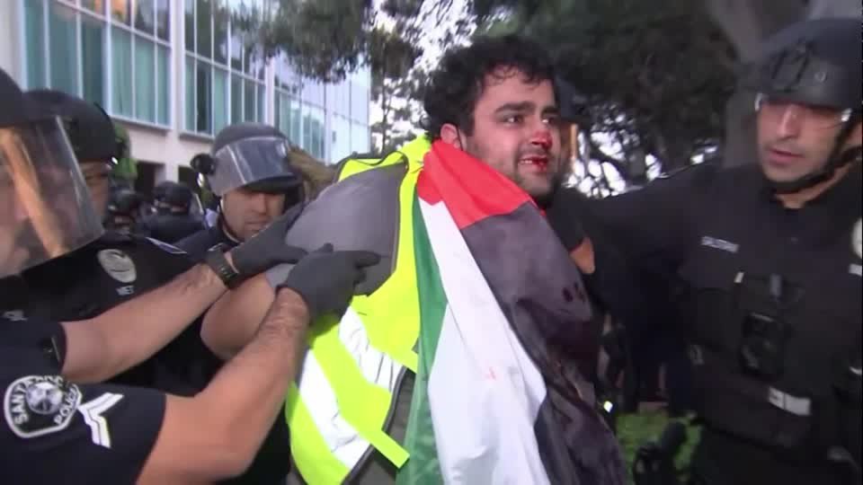Protest at The University Of California